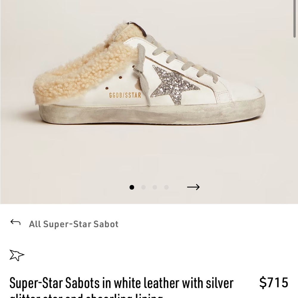 Golden goose super star sabo